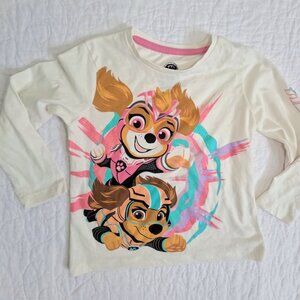 Paw Patrol Skye Long Sleeve Shirt Girl's 5T